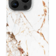 IDEAL OF SWEDEN Θήκη Fashion Case iPhone 14 Pro Carrara Gold IDFCA16-I2261P-46