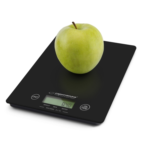 Esperanza Ψηφιακή Ζυγαριά Κουζίνας Lemon Black EKS002K