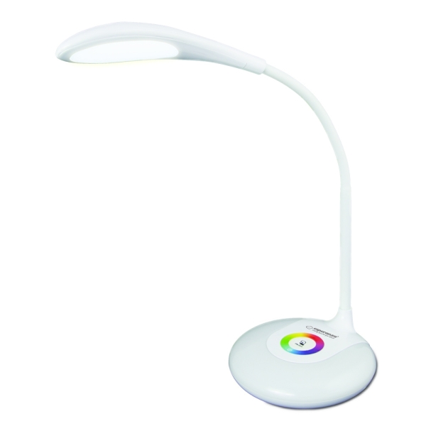 Esperanza Φωτιστικό Γραφείου Altair 3W RGB Άσπρο ELD102