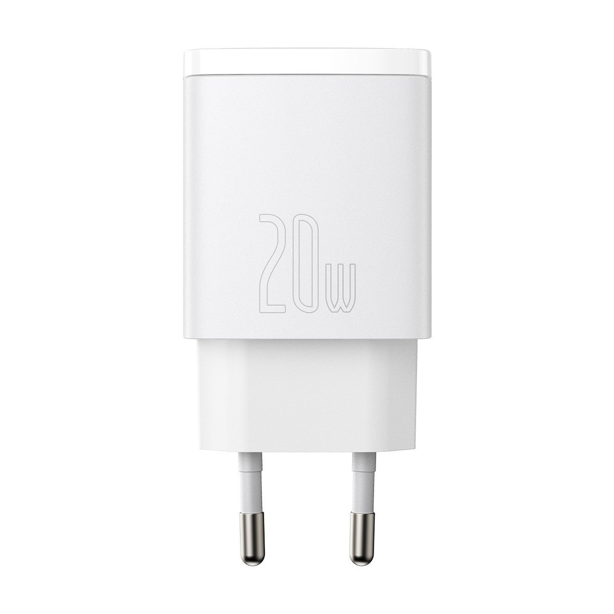Baseus USB-A / USB-C Wall Adapter 20W Λευκό (CCXJ-B02) - Image 4
