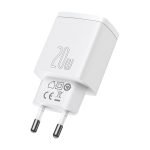 Baseus USB-A / USB-C Wall Adapter 20W Λευκό (CCXJ-B02) - Image 2
