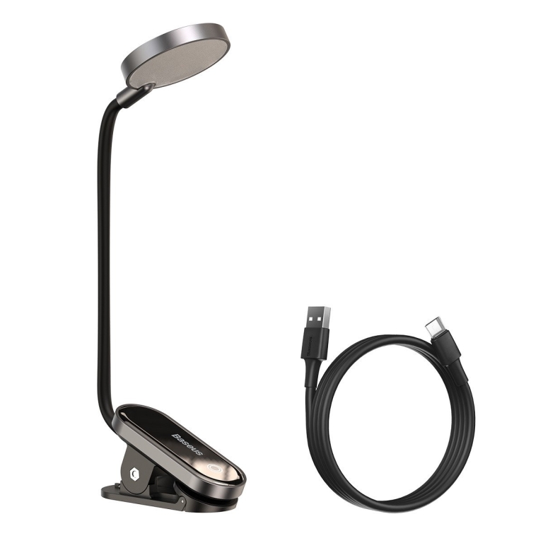 Baseus Mini Reading Clip Lamp Μαύρο