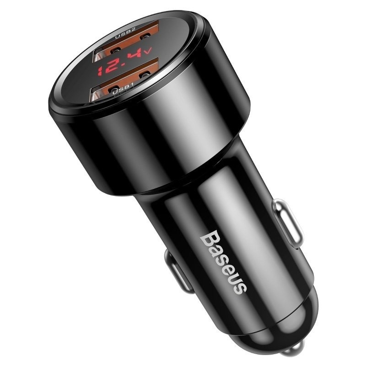 Baseus Φορτιστής Αυτοκινήτου 2x USB QC 3.0 45W Μαύρος CCMLC20A-01 - Image 2