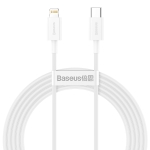 Baseus Καλώδιο Type-C σε Lightning Superior Series 20W Λευκό 2m CATLYS-C02