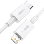 Baseus Καλώδιο Type-C σε Lightning Superior Series 20W Λευκό 2m CATLYS-C02 - Image 2