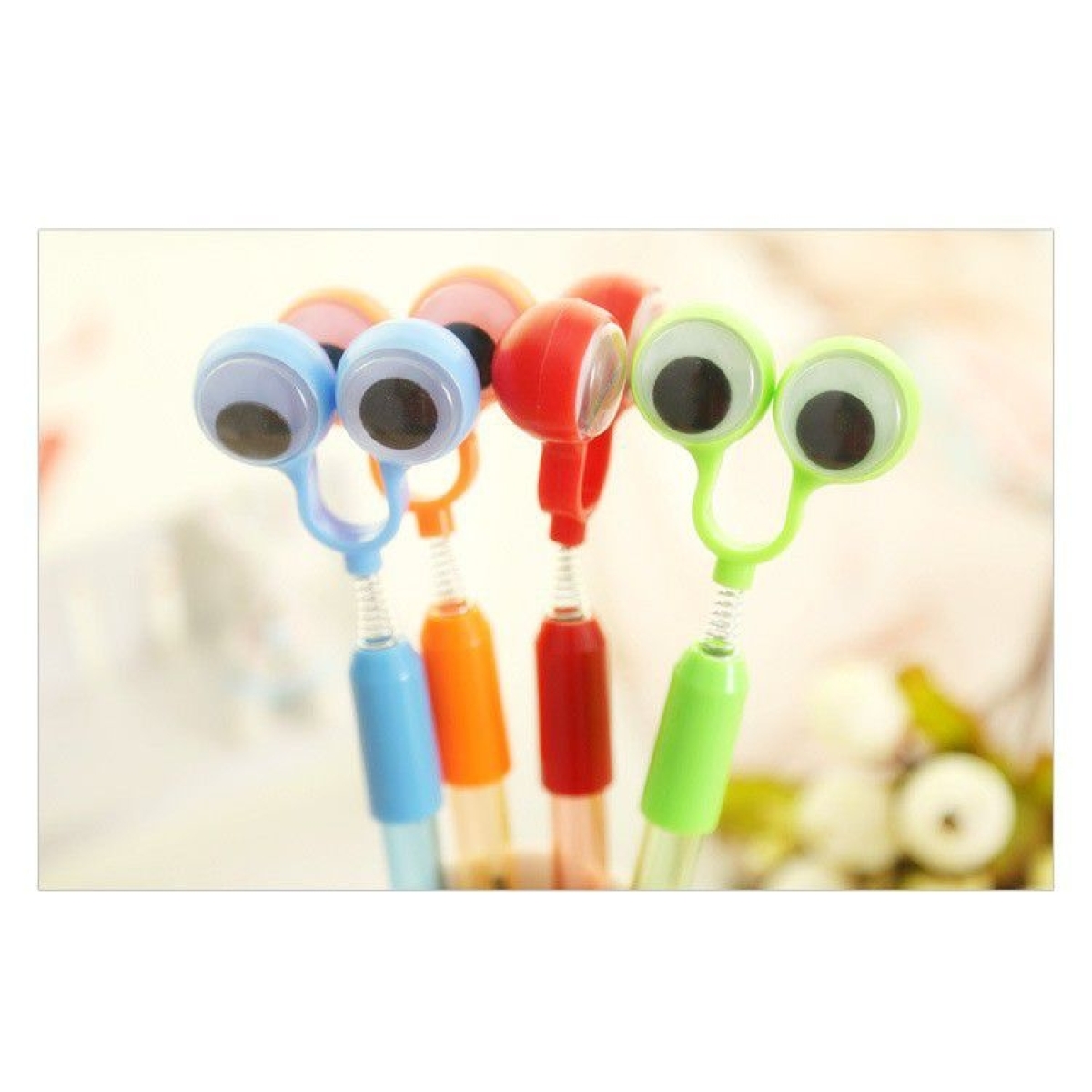 Gadget Master Στυλό Μπλε Big eyes Τυχαία Επιλογή Χρώματος - Image 2