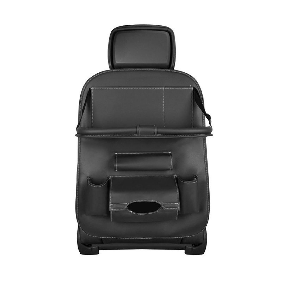 Car organizer Θήκη Πλάτης Καθίσματος Αυτοκινήτου Universal Με Μικρό Τραπεζάκι - Μαύρο 9111201942448 - Image 3