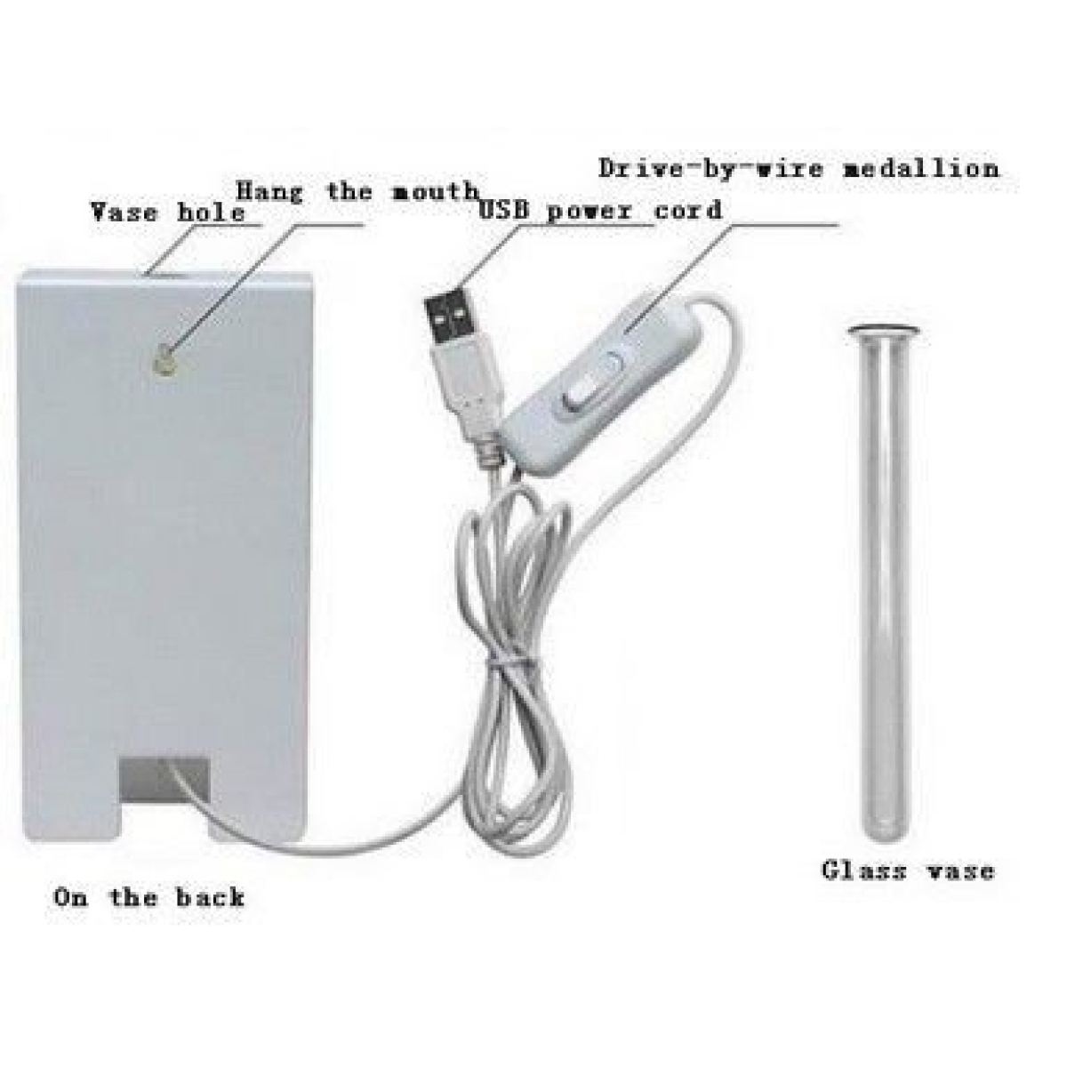 Gadget Master Φωτιστικό σε σχήμα βάζου - Image 3