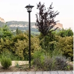 Καρφωτό Ηλιακό Φωτιστικό Κήπου IP44 57-155 x 17 x 17 cm Μαύρο 00023548 - Image 2