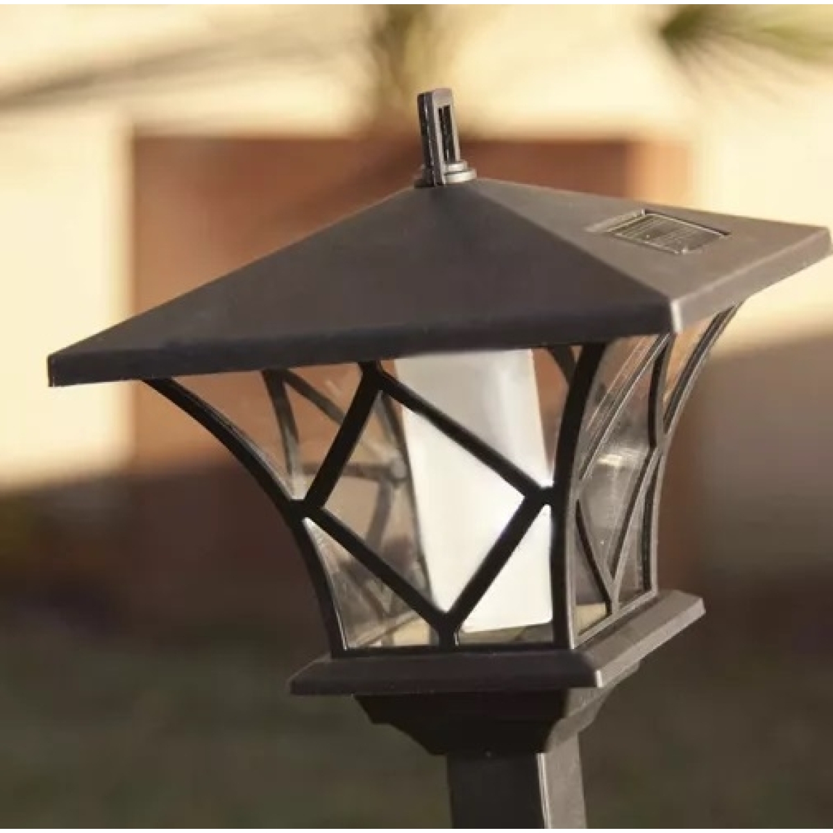 Καρφωτό Ηλιακό Φωτιστικό Κήπου IP44 57-155 x 17 x 17 cm Μαύρο 00023548 - Image 3