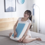 Μαξιλάρι με Memory Foam και Cooling Gel 54x34x10cm σε Λευκό Χρώμα 00024238 - Image 2