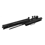 Αναλόγιο Μουσικής Ύψους 65-123cm Μαύρο 00001307 - Image 3