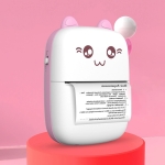Θερμικός Εκτυπωτής για Φωτογραφίες με Bluetooth Mini Cat Ροζ HURC9P - Image 2