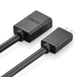 Ugreen Αντάπτορας HDMI Θηλυκό σε Mini HDMI Αρσενικό 4K 60Hz Ethernet HEC ARC audio 32 channels 22 cm Μαύρο 20137 - Image 3