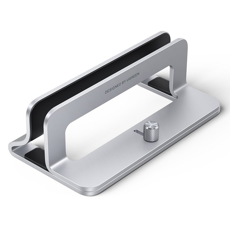 Ugreen Κάθετη Βάση για MacBook/Laptop πάχους 12 έως 26 mm Μεταλλική Ασημί 20471 LP258
