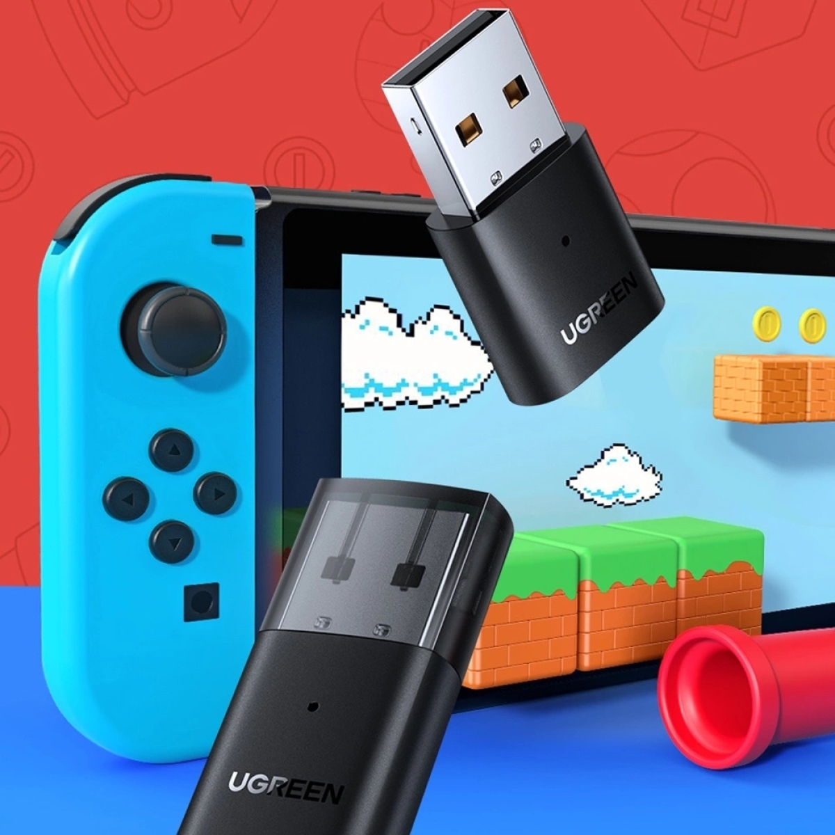 Ugreen Bluetooth Adapter για Playstation 4-5 / Nintendo Switch Headphones Μαύρο CM408 10928 - Image 4