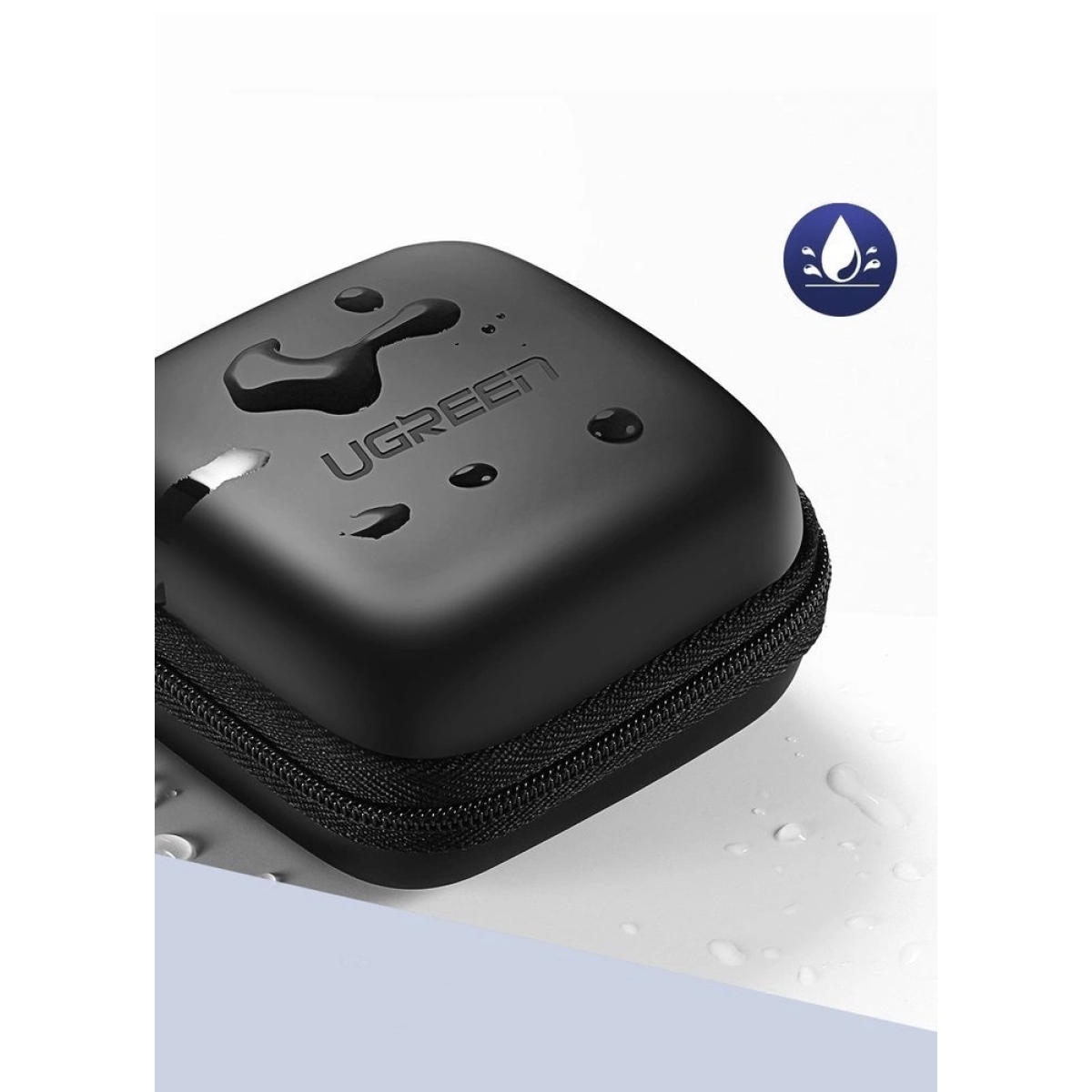 Ugreen Θήκη Μεταφοράς για Ακουστικά TWS/Airpods Μαύρη (40816) - Image 4