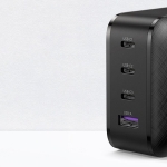 Ugreen Φορτιστής Χωρίς Καλώδιο Fast Charger PPS 65W 1x USB / 3x Type C QC 3.0 Power Delivery SCP FCP AFC Μαύρος - Image 4