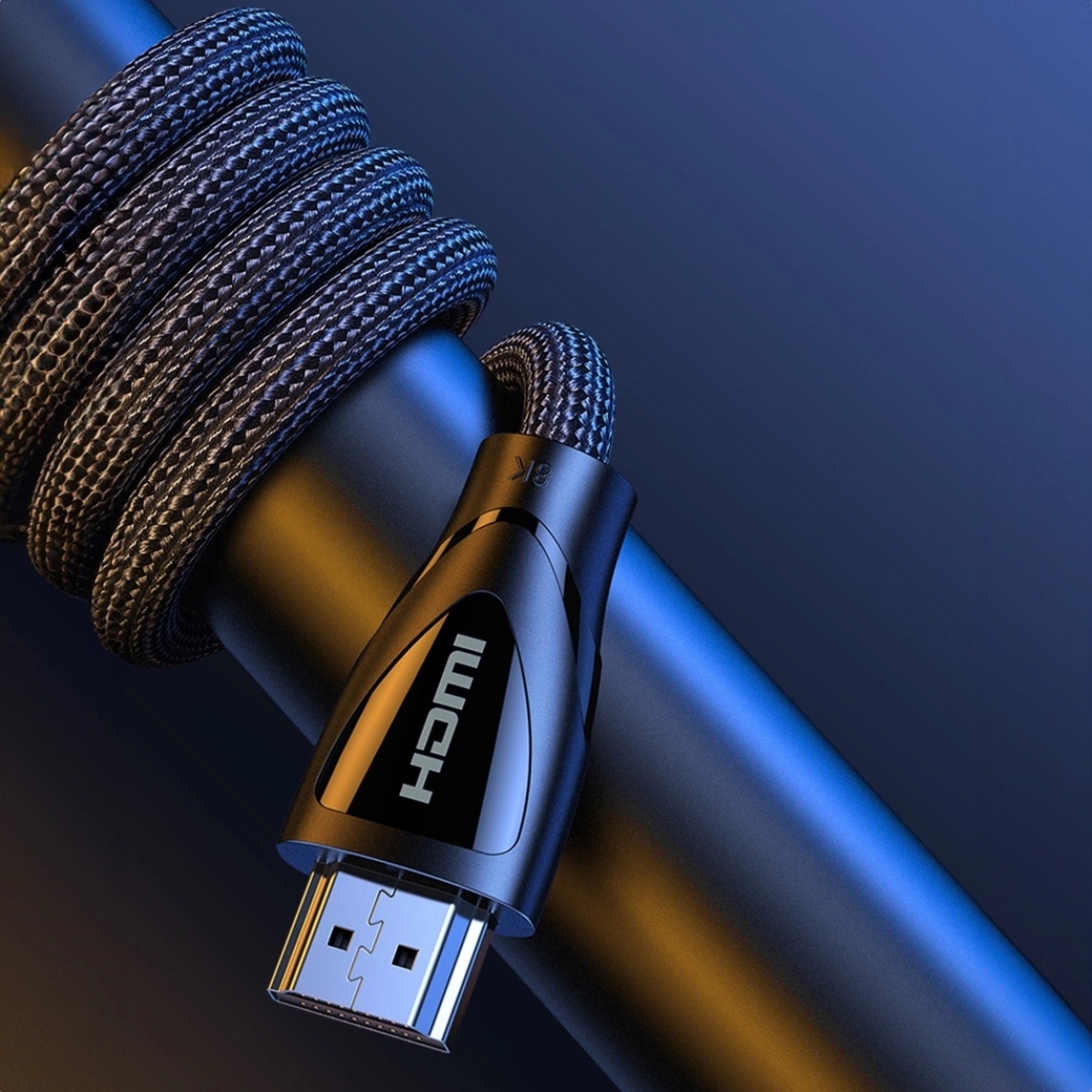 Ugreen Καλώδιο HDMI 2.1  Αρσενικό σε Αρσενικό Braided 3m Μαύρο (HD140 80404) - Image 4
