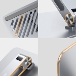 Ugreen Βάση για Laptop 13''-17.3'' έως 5kg Αλουμινίου Αναδιπλούμενη Ασημί LP339 40291 - Image 4