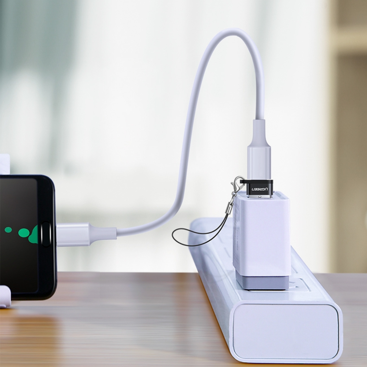 Ugreen Αντάπτορας Type C Θηλυκό σε USB-A Αρσενικό USB2.0 Μαύρο US280 50568 - Image 3