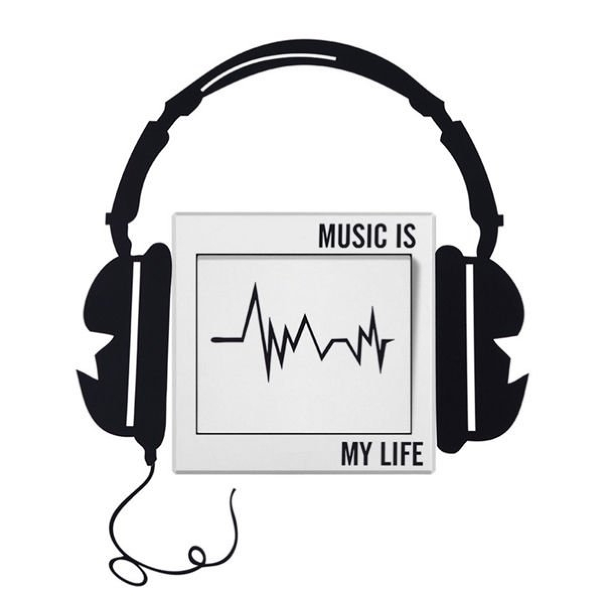 Gadget Master Αυτοκόλλητο MUSIC IS MY LIFE - Image 2