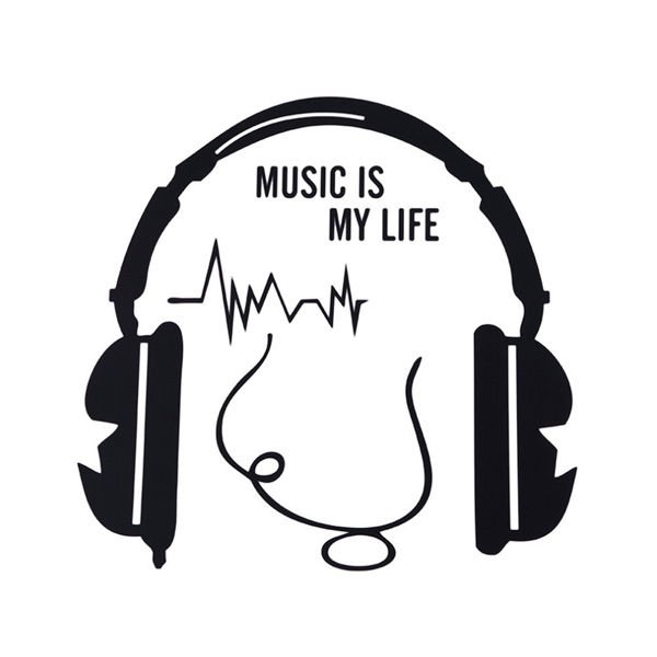 Gadget Master Αυτοκόλλητο Music Is My Life