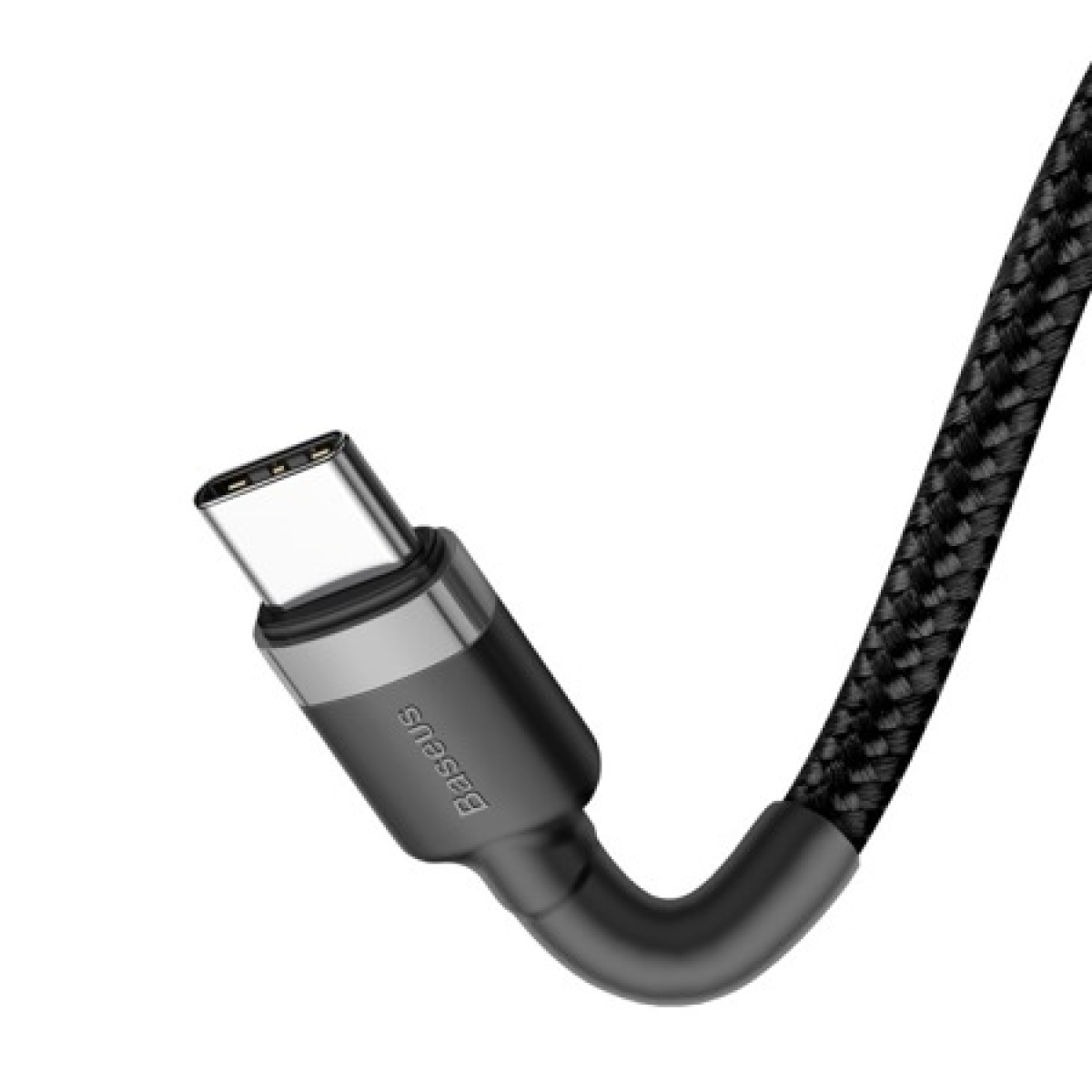 Baseus Καλώδιο Cafule USB-C to USB-C Black/Gray 1m CATKLF-GG1 - Image 4
