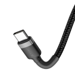 Baseus Καλώδιο Cafule USB-C to USB-C Black/Gray 1m CATKLF-GG1 - Image 4