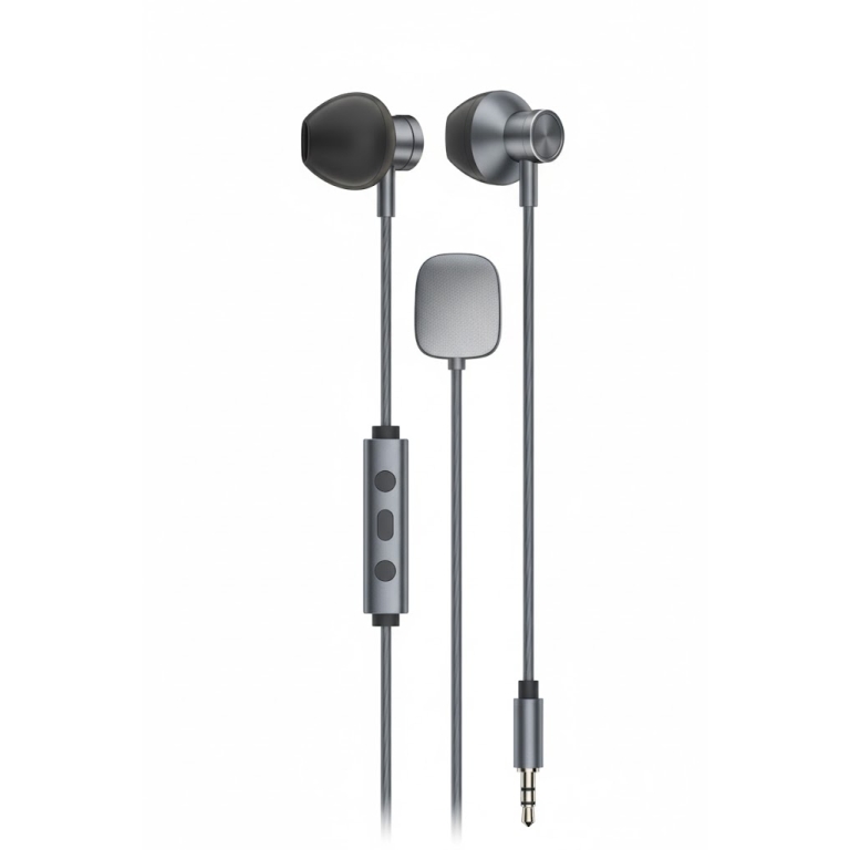 Ενσύρματα Ακουστικά Earphone με Βύσμα 3.5mm Jack Andowl Q-EM06 Μαύρο