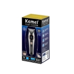Επαναφορτιζόμενη Κουρευτική Μηχανή & Trimmer Kemei KM-643 με Οθόνη LCD