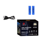 Επαναφορτιζόμενος Φακός Κεφαλής Με USB Type-C Και Αισθητήρα Κίνησης X-Balog PM10-TG