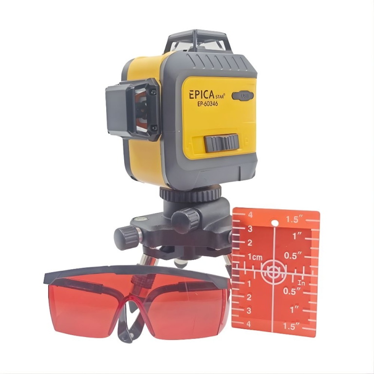 Epica Star Αλφάδι Laser Κόκκινης Δέσμης με Εύρος Εργασίας 20m EP-60346