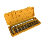 Epica Star Καρυδάκια Εξάγωνα με Καρέ Υποδοχής 1/2″ Σετ 10 τεμαχίων EP-20305