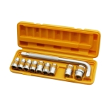 Epica Star Καρυδάκια Εξάγωνα με Καρέ Υποδοχής 1/2″ Σετ 10 τεμαχίων EP-20305