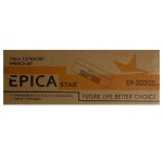 Epica Star Καρυδάκια Εξάγωνα με Καρέ Υποδοχής 1/2″ Σετ 10 τεμαχίων EP-20305