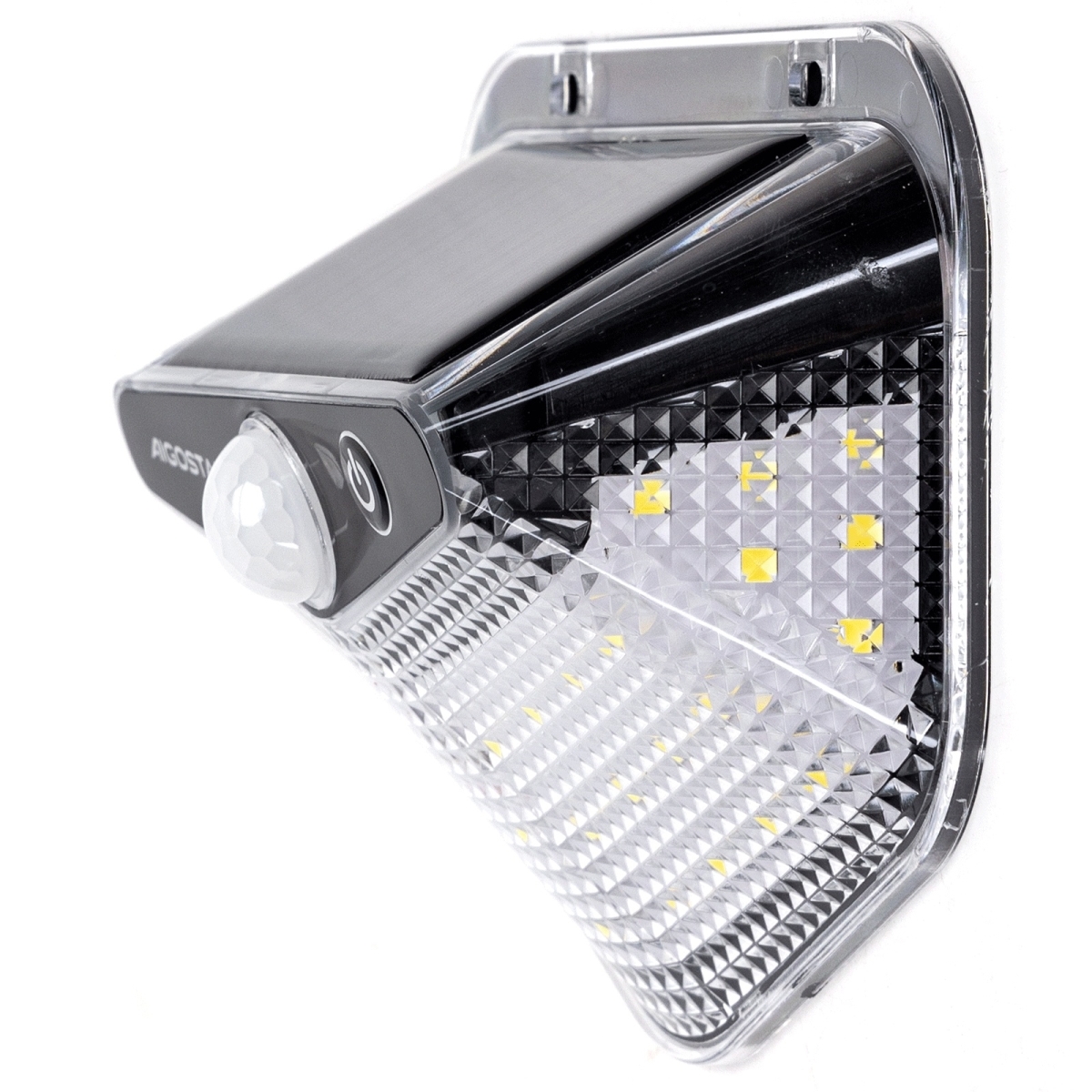 Επιτοίχιο Ηλιακό Φωτιστικό LED 20W 200lm 6500K IP65 Aigostar - Μαύρο - Image 2