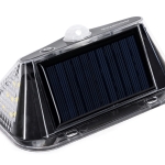 Επιτοίχιο Ηλιακό Φωτιστικό LED 20W 200lm 6500K IP65 Aigostar - Μαύρο - Image 5
