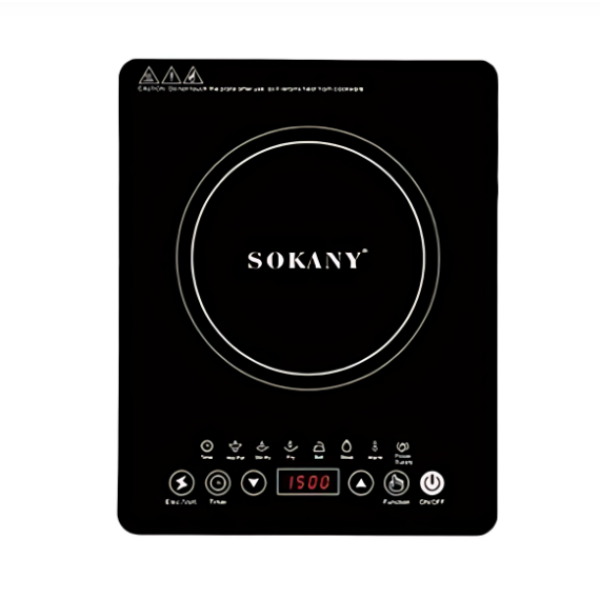 Επιτραπέζια Εστία Κεραμική Μονή 2200W Sokany SK-07076 Μαύρη