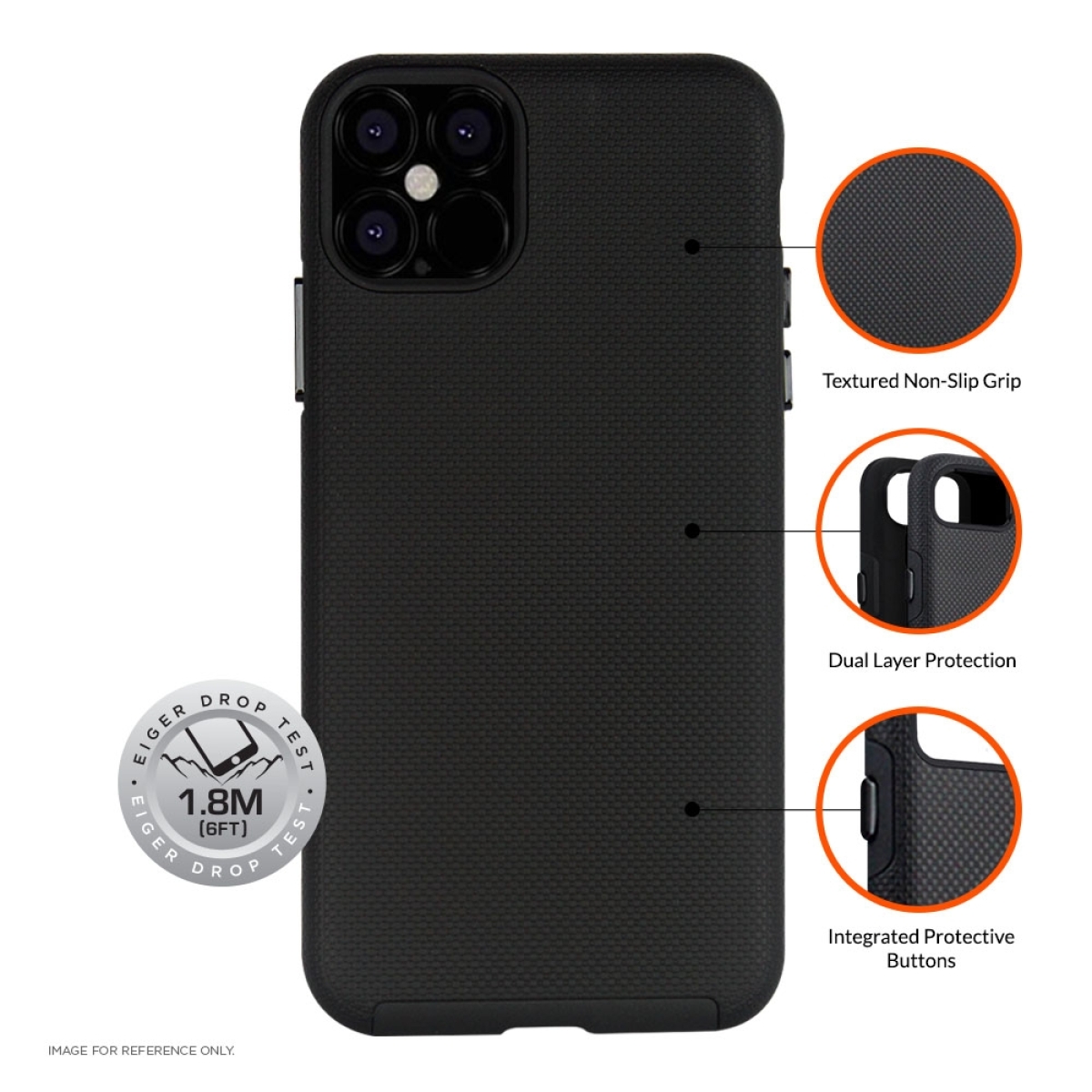 Eiger North θήκη για iPhone 12 Pro Max Black EGCA00225 - Image 2