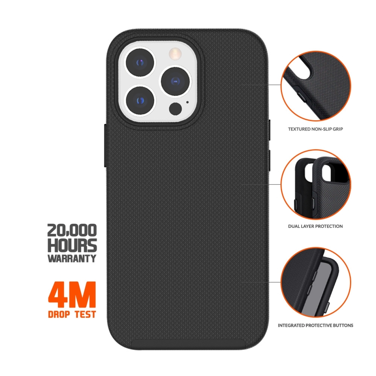Eiger North Θήκη για iPhone 13 Pro Black EGCA00333 - Image 3