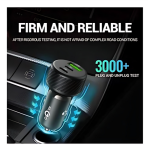 FM Transmitter Αυτοκινήτου - Car Charger 120W TC-29PD Μαύρο - Image 3