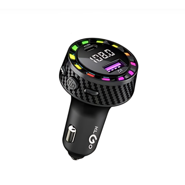 FM Transmitter Αυτοκινήτου - Car Charger 45W TC-25PD Μαύρο