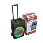 Φορητό Ασύρματο Ηχείο 12” Bluetooth με Μικρόφωνο & RGB Φωτισμό 30W QS-1343 KIMISO – Μαύρο