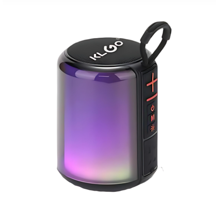 Φορητό Ασύρματο Ηχείο Bluetooth με Φωτισμό RGB Klgo LY-288 Μαύρο
