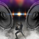 Φορητό Ηχείο Bluetooth 2x4'' 60W RGB TWS με 2 Ασύρματα Μικρόφωνα, KK-4209