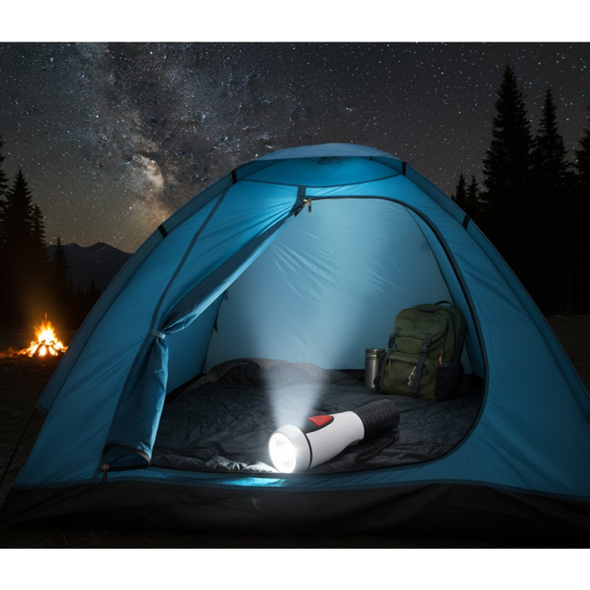 Φορητός Φακός Μπαταρίας 0.25W 40lm 6500K IP20 Aigostar - Λευκό - Image 2