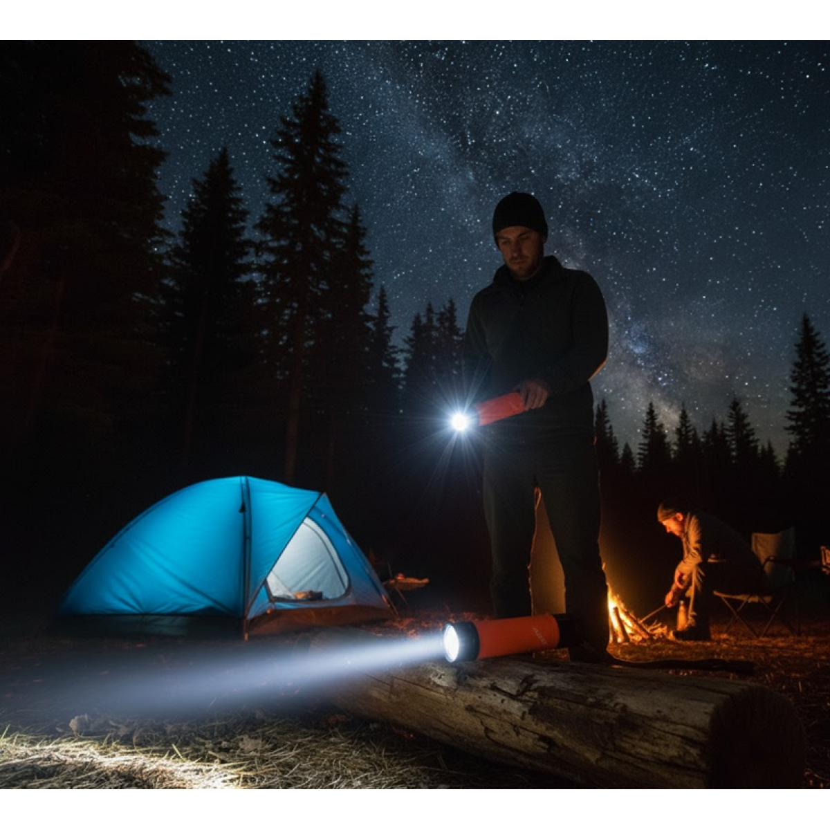 Φορητός Φακός Μπαταρίας 0.5W 51lm 6500K IP20 Aigostar - Πορτοκαλί - Image 3