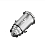 Φορτιστής Αναπτήρα Αυτοκινήτου - Car Charger TC-550 Ασημί