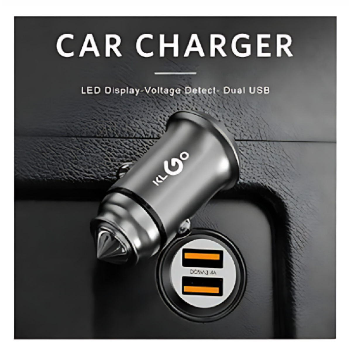 Φορτιστής Αναπτήρα Αυτοκινήτου - Car Charger TC-550 Ασημί - Image 3